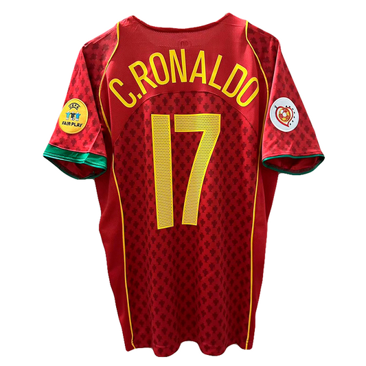 Portugal Retro Shirt 2004 – Cristiano Ronaldo