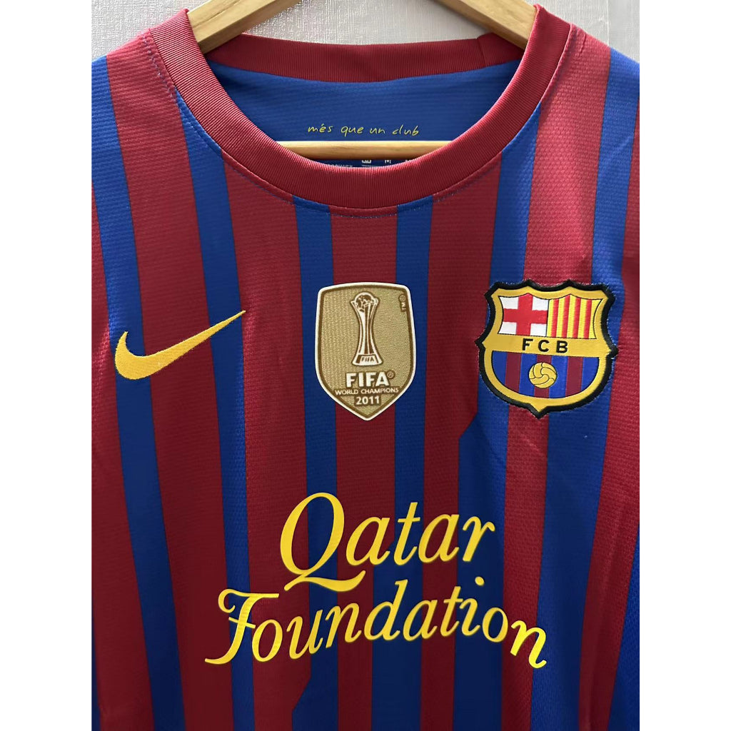 Barcelona Retro Home Shirt 11/12 - Messi Edition