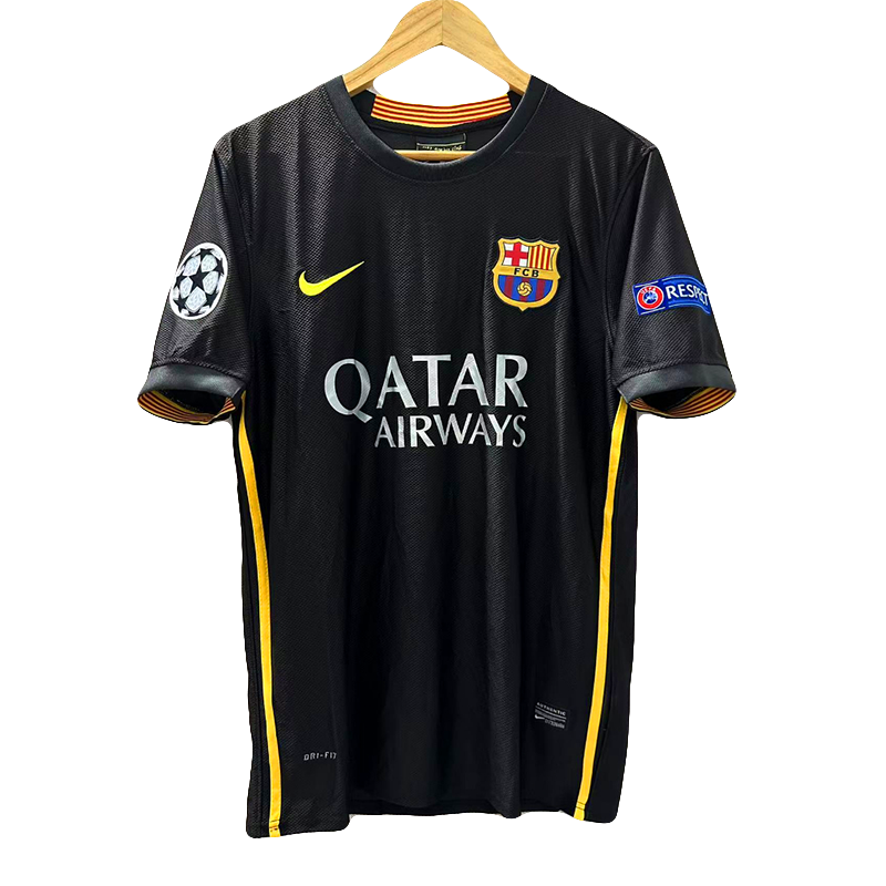 Barcelona Retro Away Shirt 13/14 - Messi Edition (Black)