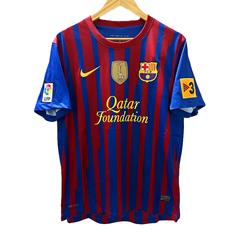 Barcelona Retro Home Shirt 11/12 - Messi Edition