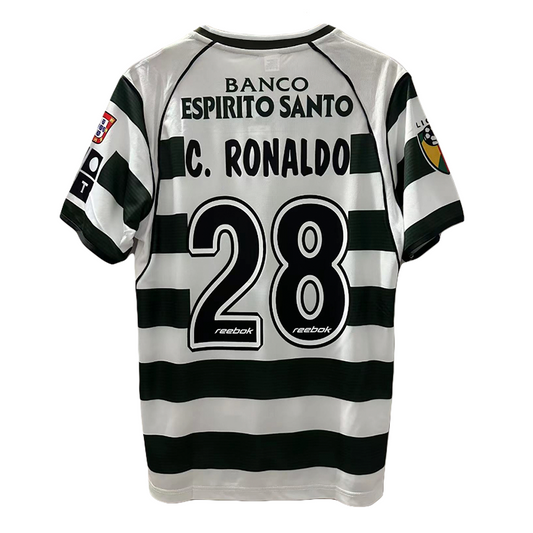 Sporting CP Retro Shirt 2001-03 – Cristiano Ronaldo