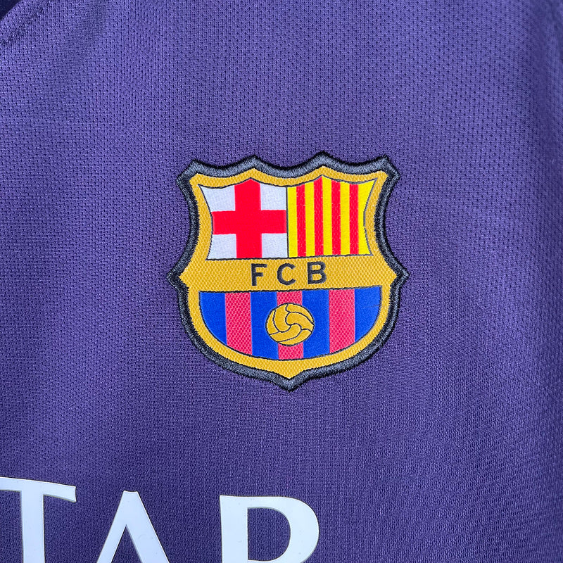 Barcelona Retro Away Shirt - Purple Edition