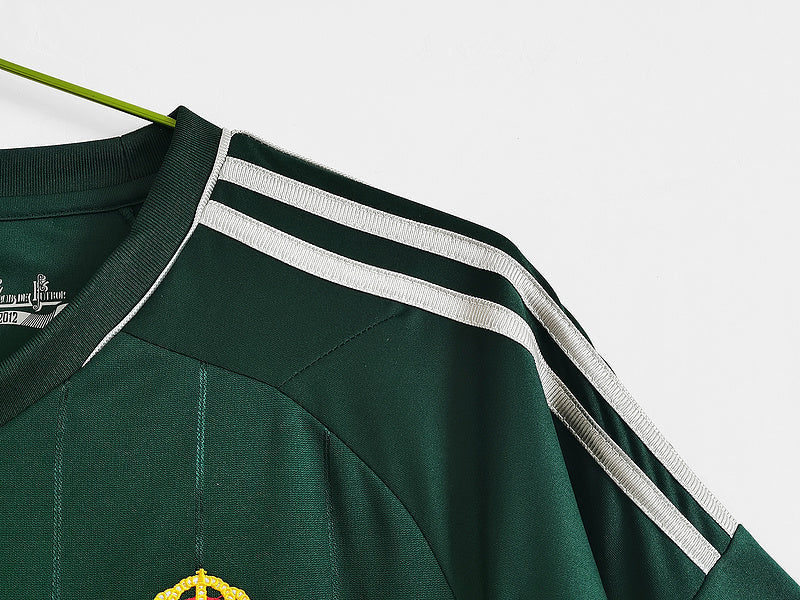 Real Madrid Retro 3rd Shirt 2014/15 – Dark Green (Long Sleeve)