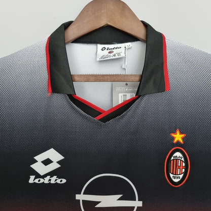 AC Milan Retro Training Shirt 95/96 - Black