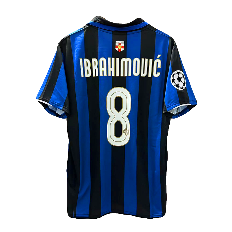 Inter Milan Retro Home Shirt 07/08 - Ibrahimović Edition