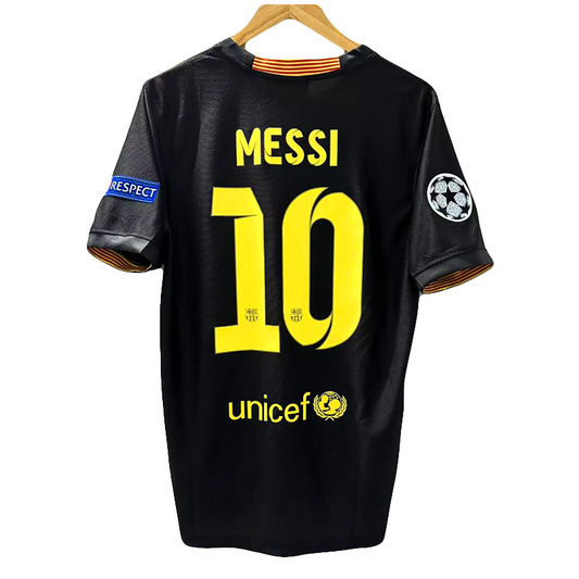 Barcelona Retro Away Shirt 13/14 - Messi Edition (Black)