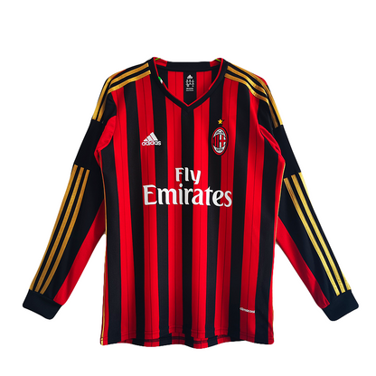 AC Milan Retro Long Sleeve Shirt - Classic Design