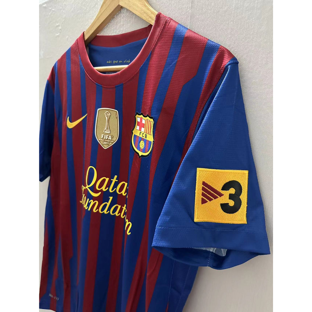 Barcelona Retro Home Shirt 11/12 - Messi Edition