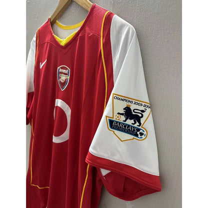 Arsenal Retro Home Shirt 04/05 - Classic Red & White - Thierry Henry