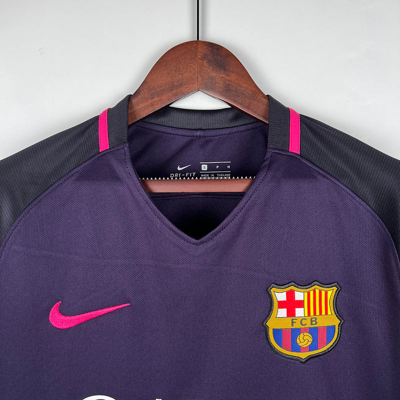 Barcelona Retro Away Shirt - Purple Edition