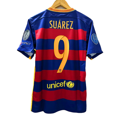 Barcelona Retro Home Shirt 15/16 - Suarez Edition