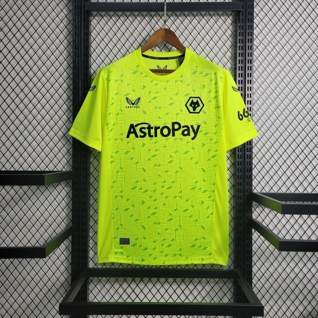 Wolverhampton Wanderers Men's Third Kit 23/24 - Yellow