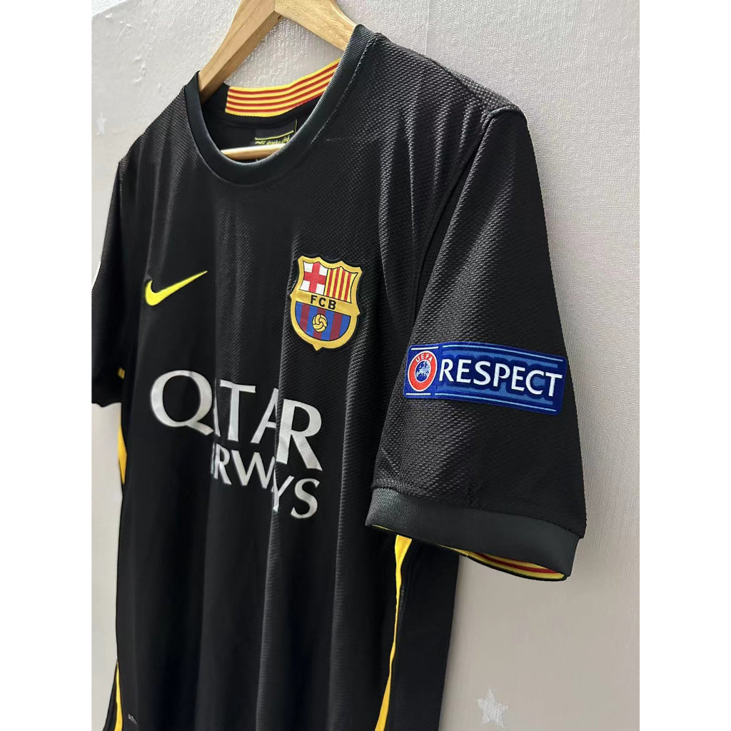 Barcelona Retro Away Shirt 13/14 - Messi Edition (Black)