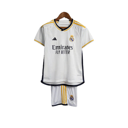 Real Madrid Kids' Home Kit 23/24 - White