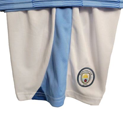 Manchester City Kids' Home Kit 23/24 - Blue