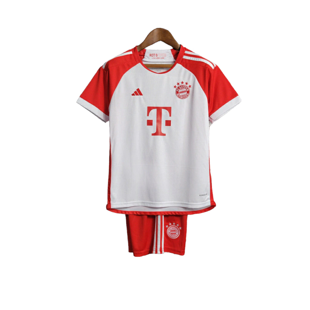 Bayern Munich Kids' Home Kit 23/24 - Red