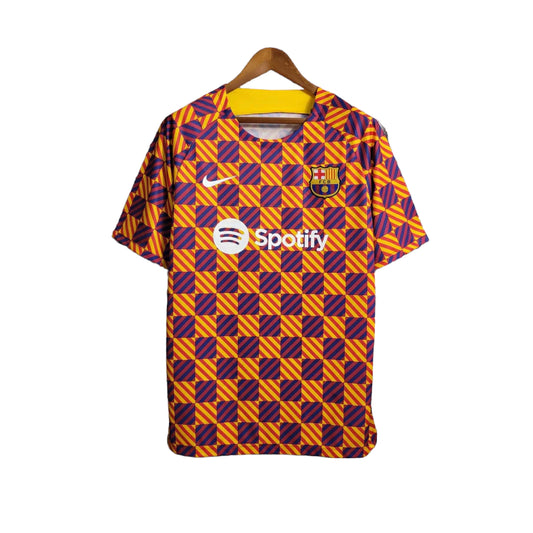 FC Barcelona Men's Third Kit 23/24 - Purple & Orange