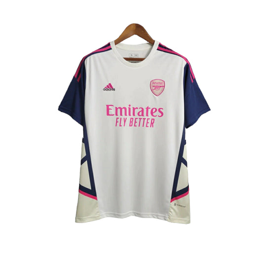 Arsenal Men's Away Kit 23/24 - Pink & White