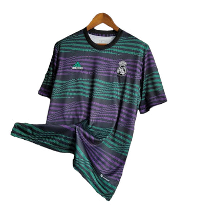 Real Madrid Men's Third Kit 23/24 - Green & Purple